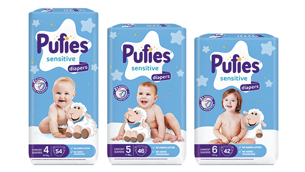 Sensitive Diapers
